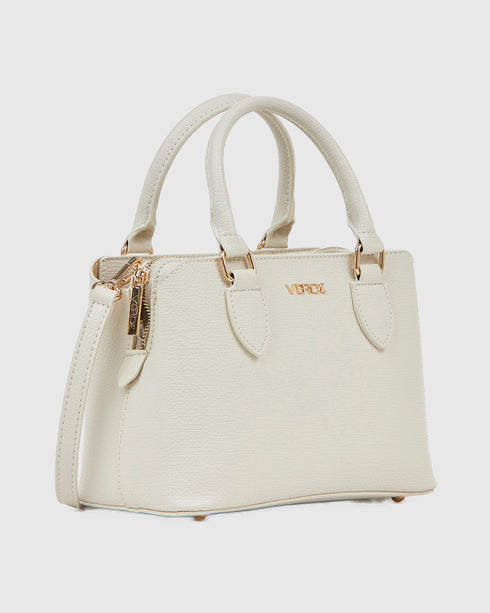Verde Γυναικεία Τσάντα Χειρός 16-8000 Εκρού