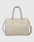 Verde Γυναικεία Τσάντα Χειρός 16-8001 Εκρού