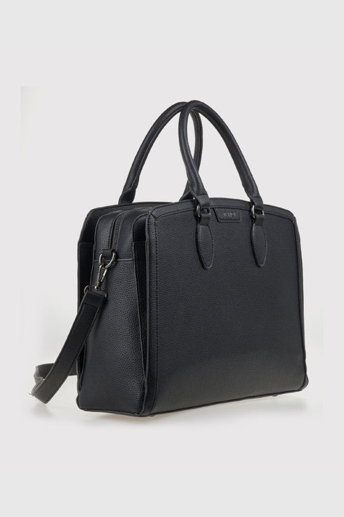 Verde Γυναικεία Τσάντα Χειρός 16-8171 Μαύρο