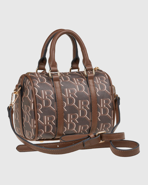 Verde Γυναικεία Τσάντα Χειρός 16-8228 Καφέ