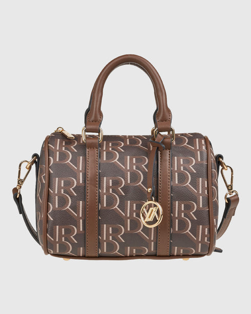 Verde Γυναικεία Τσάντα Χειρός 16-8228 Καφέ