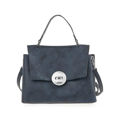 Verde Γυναικεία Τσάντα Χειρός-Ώμου 16-7191 Μαύρο