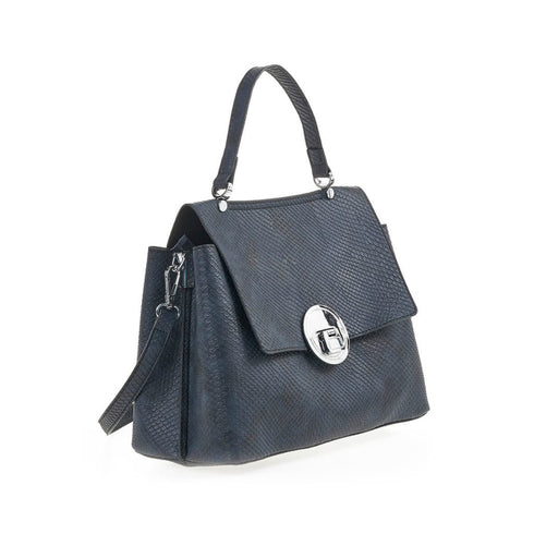 Verde Γυναικεία Τσάντα Χειρός-Ώμου 16-7191 Μαύρο