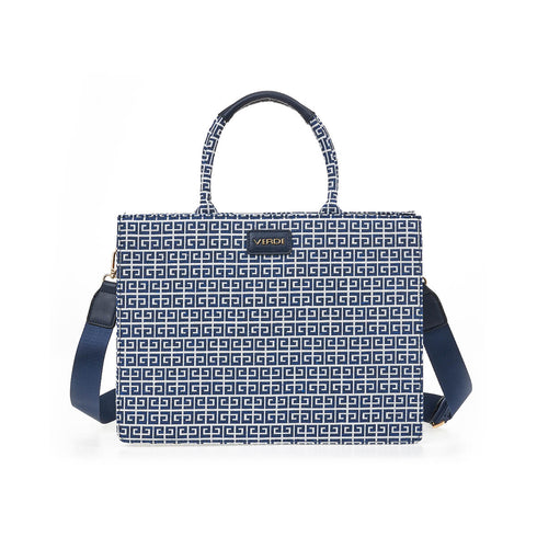 Verde Γυναικεία Τσάντα Χειρός-Ώμου 16-7197 Μπλε