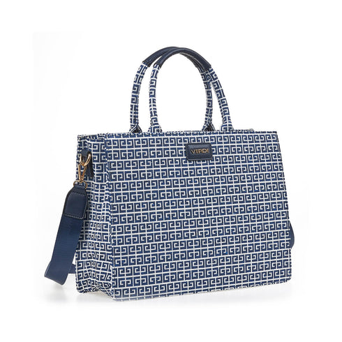 Verde Γυναικεία Τσάντα Χειρός-Ώμου 16-7197 Μπλε