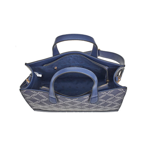 Verde Γυναικεία Τσάντα Χειρός-Ώμου 16-7244 Μπλε