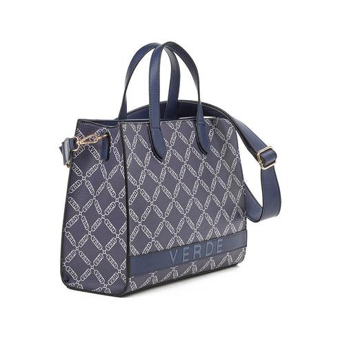 Verde Γυναικεία Τσάντα Χειρός-Ώμου 16-7244 Μπλε