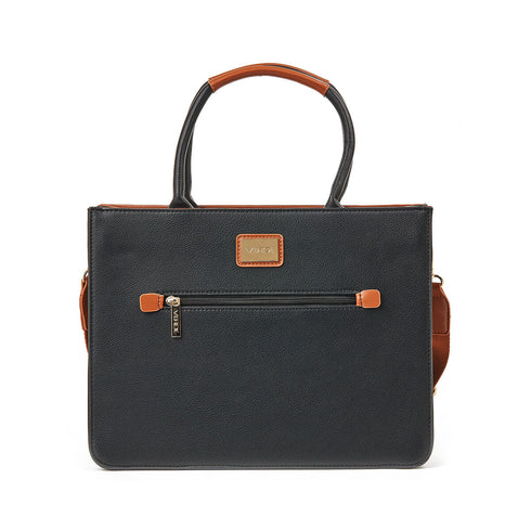 Verde Γυναικεία Τσάντα Χειρός-Ώμου 16-7402 Μαύρο