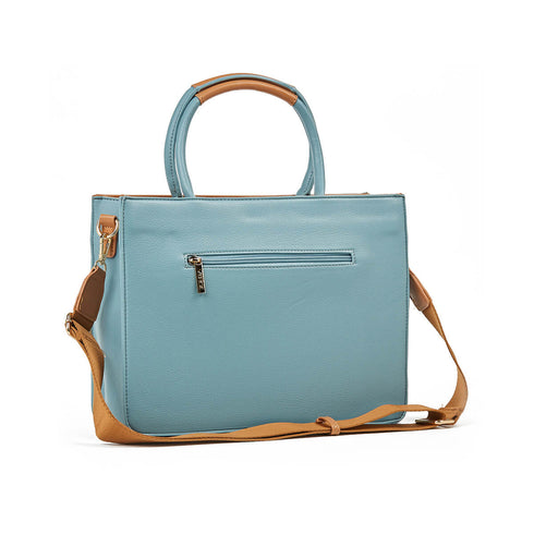 Verde Γυναικεία Τσάντα Χειρός-Ώμου 16-7402 Μπλε