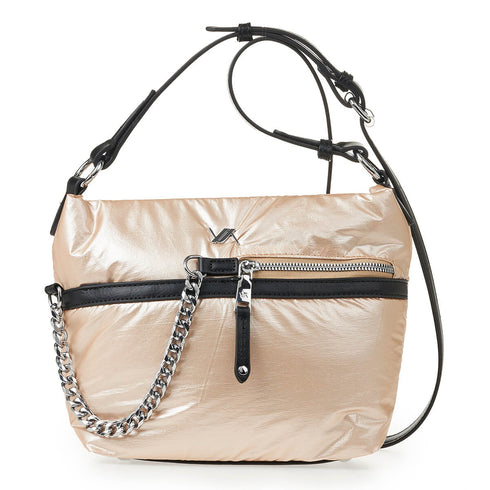 Verde Γυναικεία Τσάντα Χιαστί 16-6918 Χρυσό