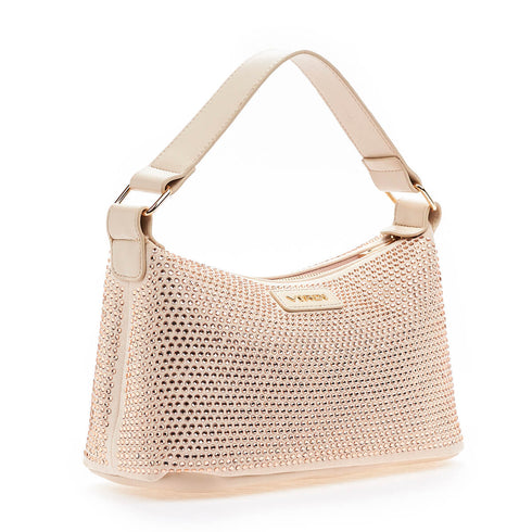 Verde Γυναικεία Τσάντα Χιαστί 16-6932 Μπεζ