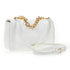 Verde Γυναικεία Τσάντα Χιαστί 16-6940 Λευκό