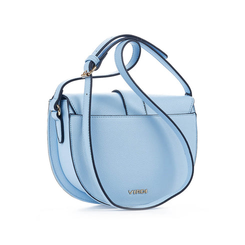 Verde Γυναικεία Τσάντα Χιαστί 16-7370 Ανοιχτό Μπλε