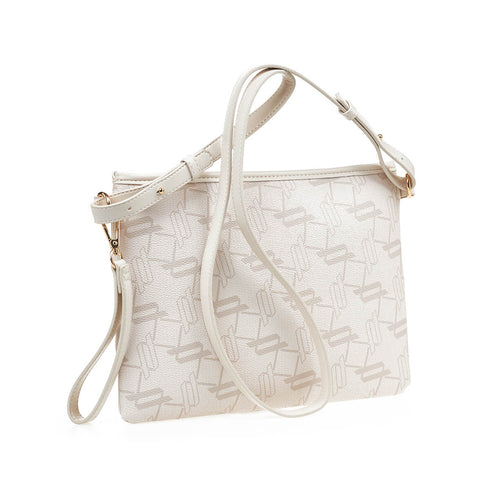 Verde Γυναικεία Τσάντα Χιαστί 16-7401 Εκρού