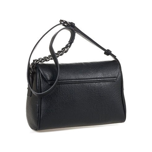 Verde Γυναικεία Τσάντα Χιαστί 16-7484 Μαύρο