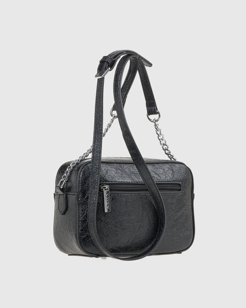 Verde Γυναικεία Τσάντα Χιατί 16-7924 Μαύρο