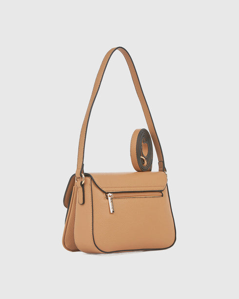 Verde Γυναικεία Τσάντα Χιαστί 16-7973 Μπεζ