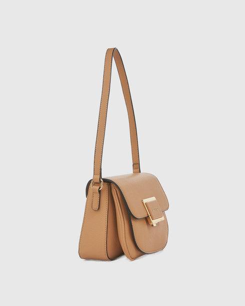 Verde Γυναικεία Τσάντα Χιαστί 16-7973 Μπεζ