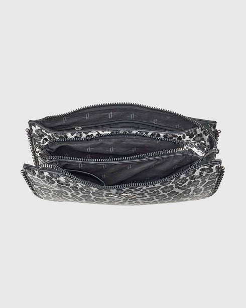 Verde Γυναικεία Τσάντα Χιαστί  16-8009 Μαύρο