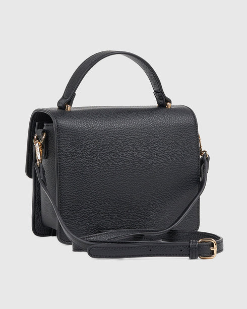 Verde Γυναικεία Τσάντα Χιαστί 16-8014 Μαύρο