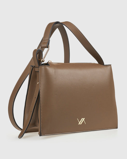 Verde Γυναικεία Τσάντα Χιαστί 16-8128 Πούρου