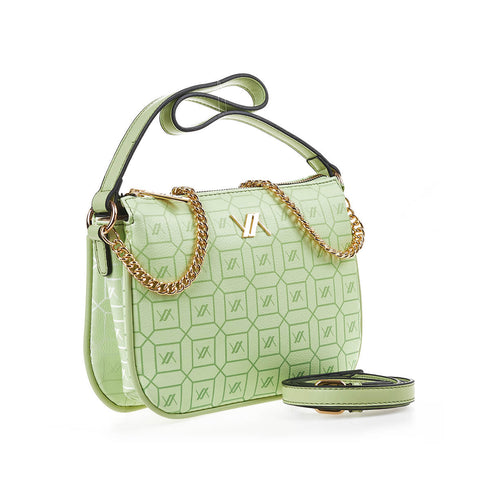 Verde Γυναικεία Τσάντα Χιαστί-Ώμου 16-7254 Πράσινο