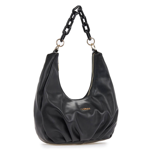 Verde Γυναικεία Βραδινή Τσάντα 01-1580 Μαύρο