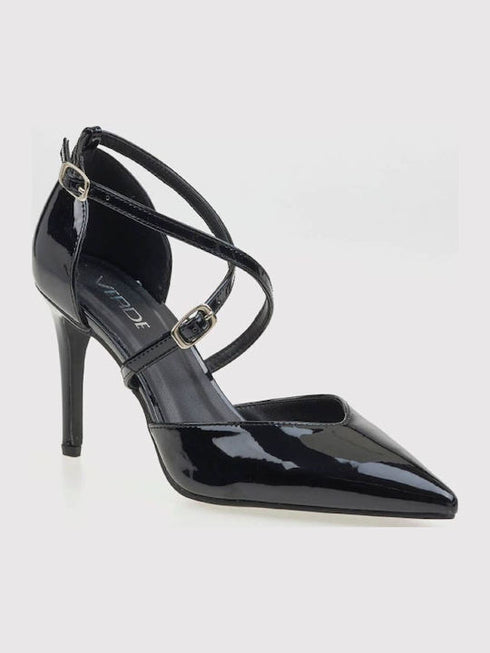 Verde Γυναικείες Γόβες 28-4127 Μαύρο