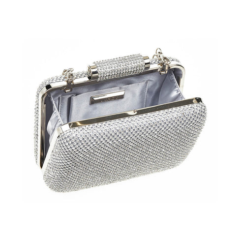 Verde Γυναικείο Βραδινό Τσαντάκι 01-1698 Ασημί