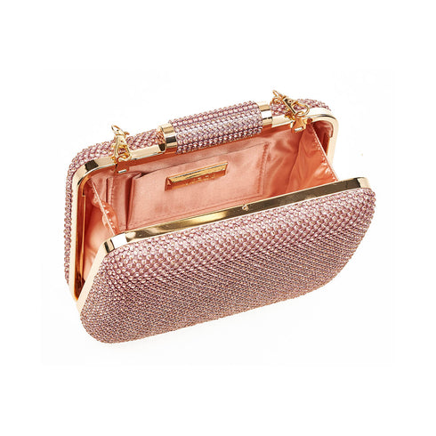 Verde Γυναικείο Βραδινό Τσαντάκι 01-1698 Ροζ