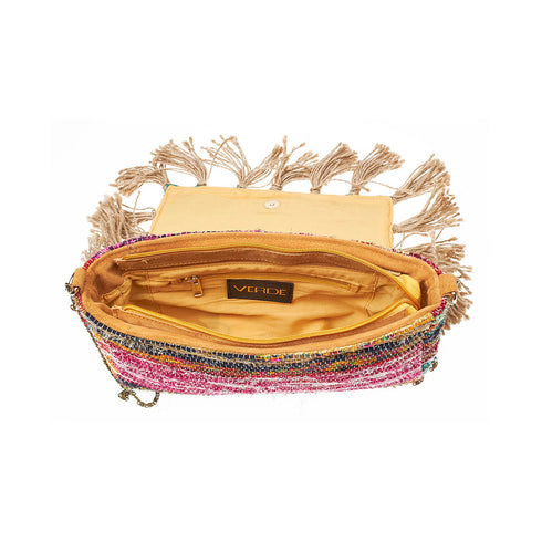 Verde Γυναικείο Τσαντάκι Βραδινό 01-1713 Πολύχρωμο