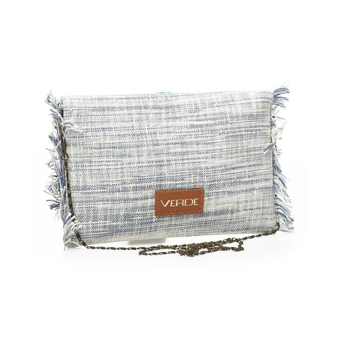 Verde Γυναικείο Τσαντάκι Βραδινό 01-1762  Ανοιχτό Μπλε