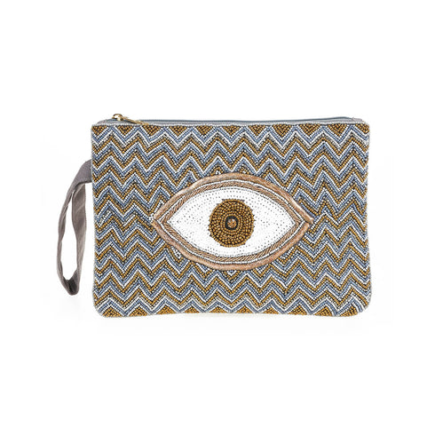 Verde Γυναικείο Βραδινό Τσαντάκι 01-1797 Γκρι