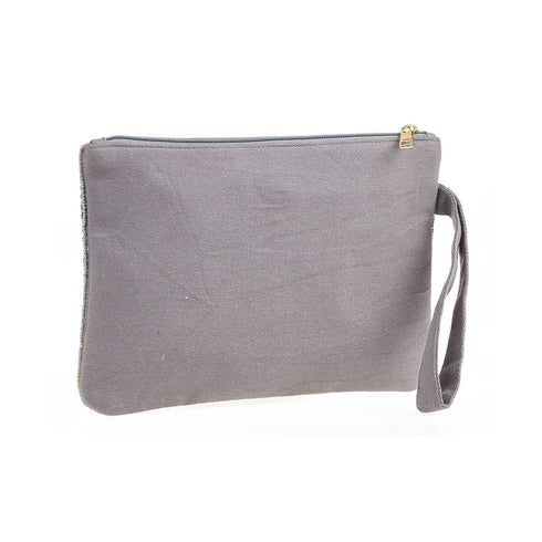 Verde Γυναικείο Βραδινό Τσαντάκι 01-1797 Γκρι