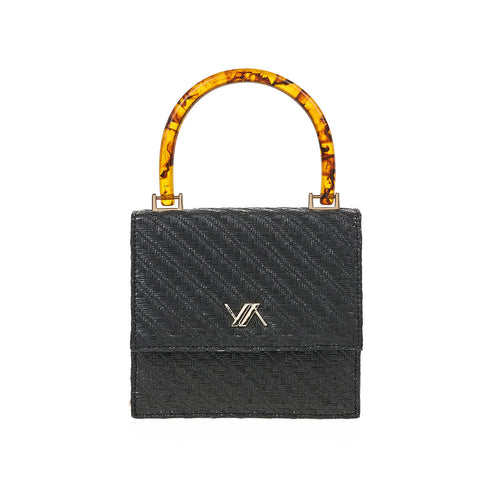 Verde Γυναικείο Βραδινό Τσαντάκι 01-1807 Μαύρο