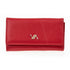 Verde Γυναικείο Δερμάτινο Πορτοφόλι 18-1403 Κόκκινο