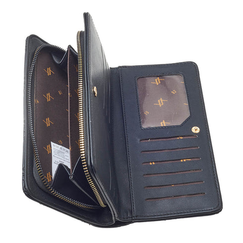 Verde Γυναικείο Πορτοφόλι 18-1315 Μαύρο