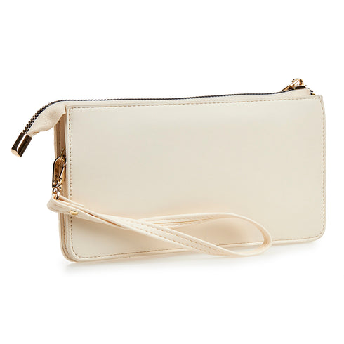 Verde Γυναικείο Πορτοφόλι 18-1319 Εκρού