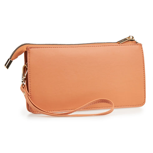 Verde Γυναικείο Πορτοφόλι 18-1319 Πορτοκαλί