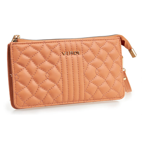 Verde Γυναικείο Πορτοφόλι 18-1319 Πορτοκαλί