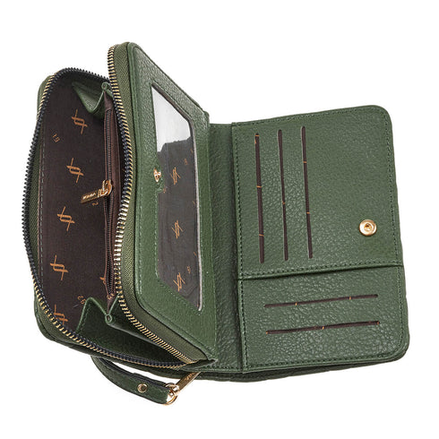 Verde Γυναικείο Πορτοφόλι 18-1381 Πράσινο