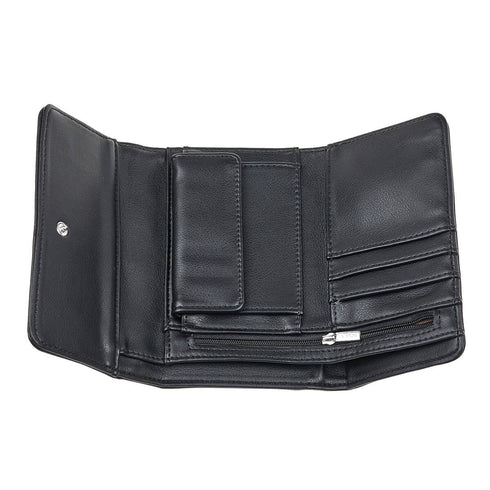 Verde Γυναικείο Πορτοφόλι 18-1388 Μαύρο