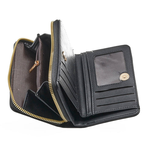 Verde Γυναικείο Πορτοφόλι 18-1391 Μαύρο