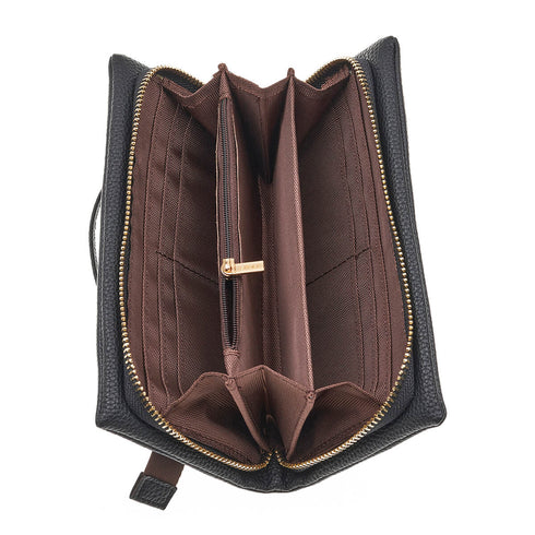 Verde Γυναικείο Πορτοφόλι 18-1393 Μαύρο