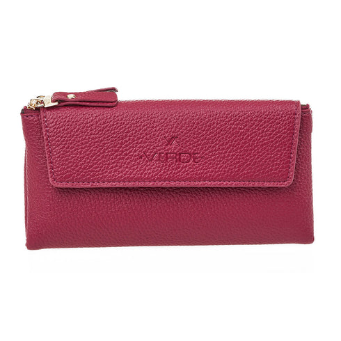 Verde Γυναικείο Πορτοφόλι 18-1394 Μπορντώ