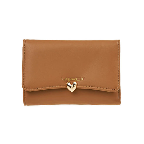Verde Γυναικείο Πορτοφόλι 18-1439 Κάμελ