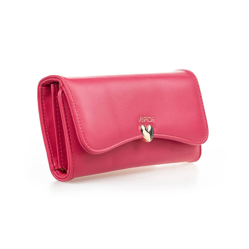 Verde Γυναικείο Πορτοφόλι 18-1440 Φούξια