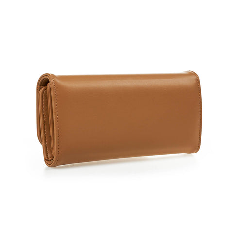 Verde Γυναικείο Πορτοφόλι 18-1440 Κάμελ