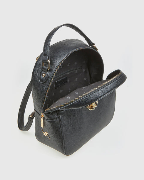 Verde Γυναικείο Σακίδιο Πλάτης 16-8190 Μαύρο