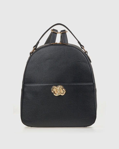 Verde Γυναικείο Σακίδιο Πλάτης 16-8190 Μαύρο